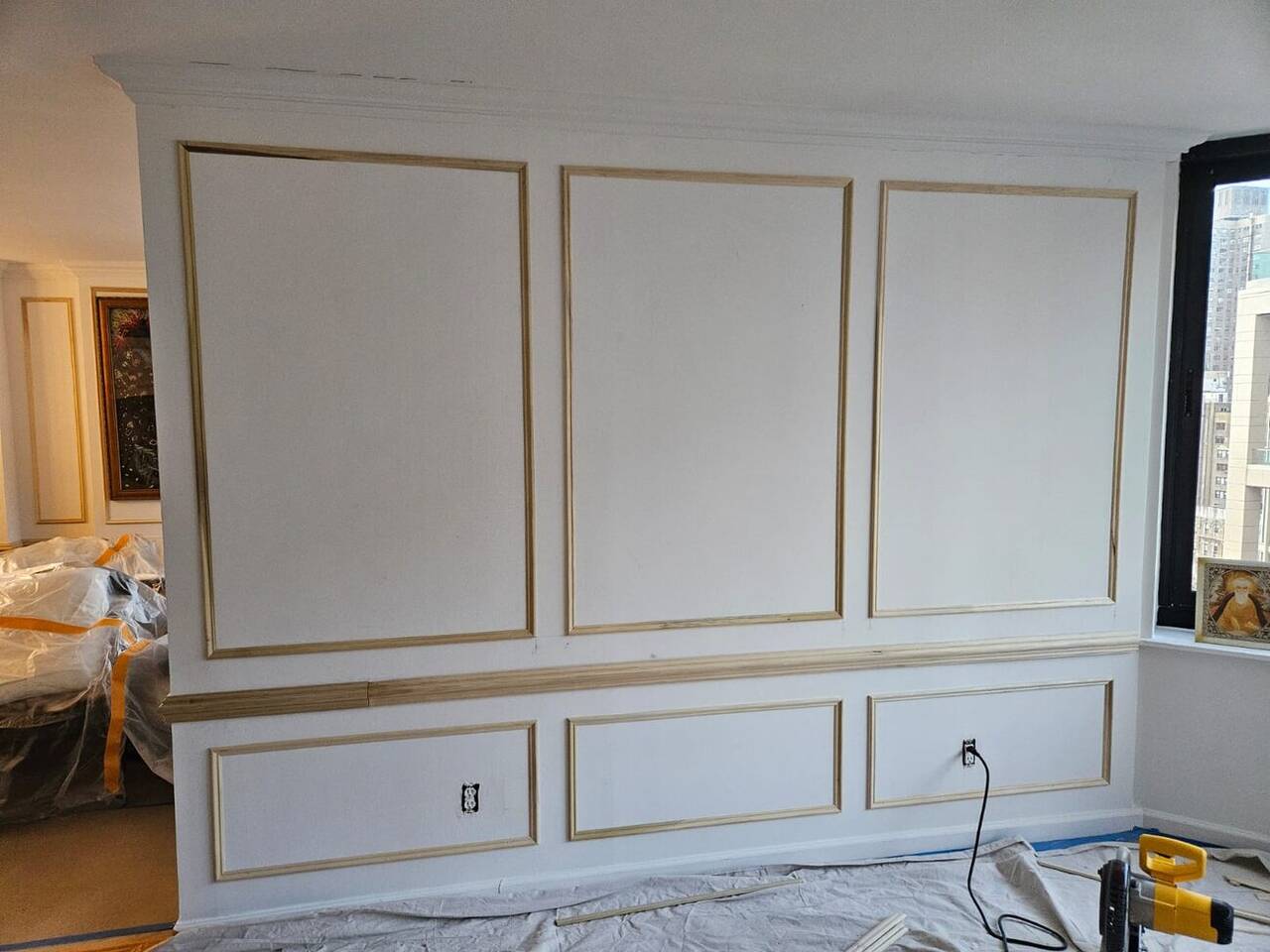 Custom built-in cabinetry and trim work